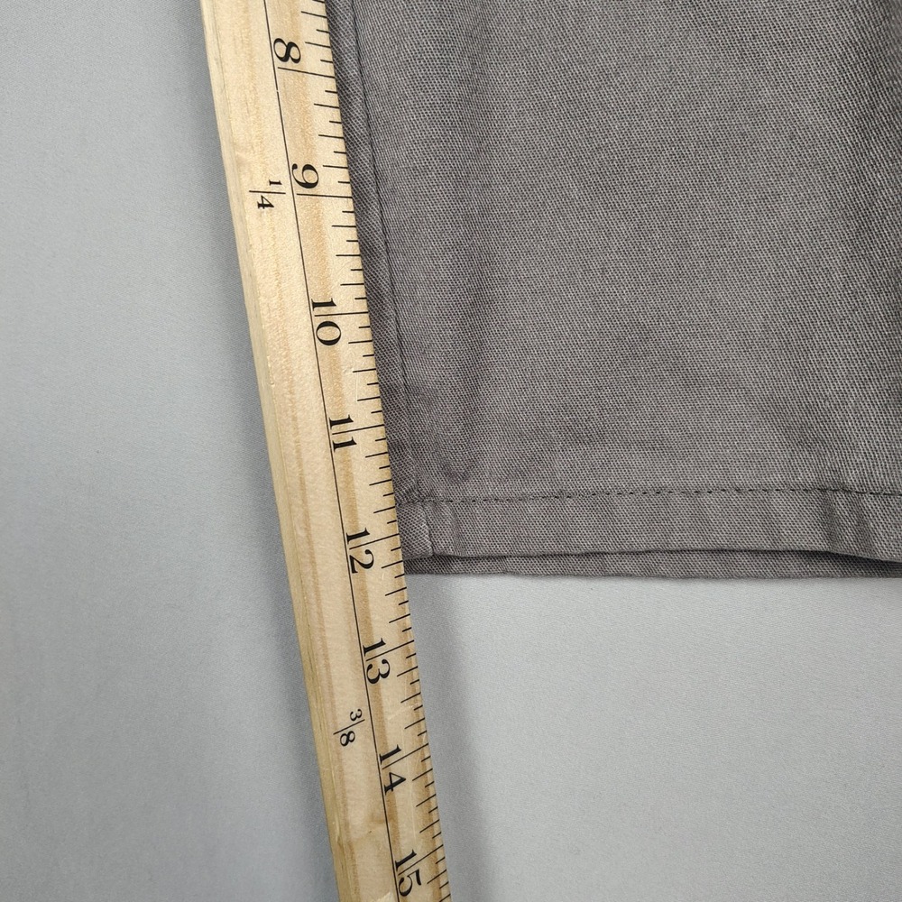 Genuine Dickies Shorts Mens 36 Grey Flat Front Work Twill Blend GR630VG - Picture 7 of 9